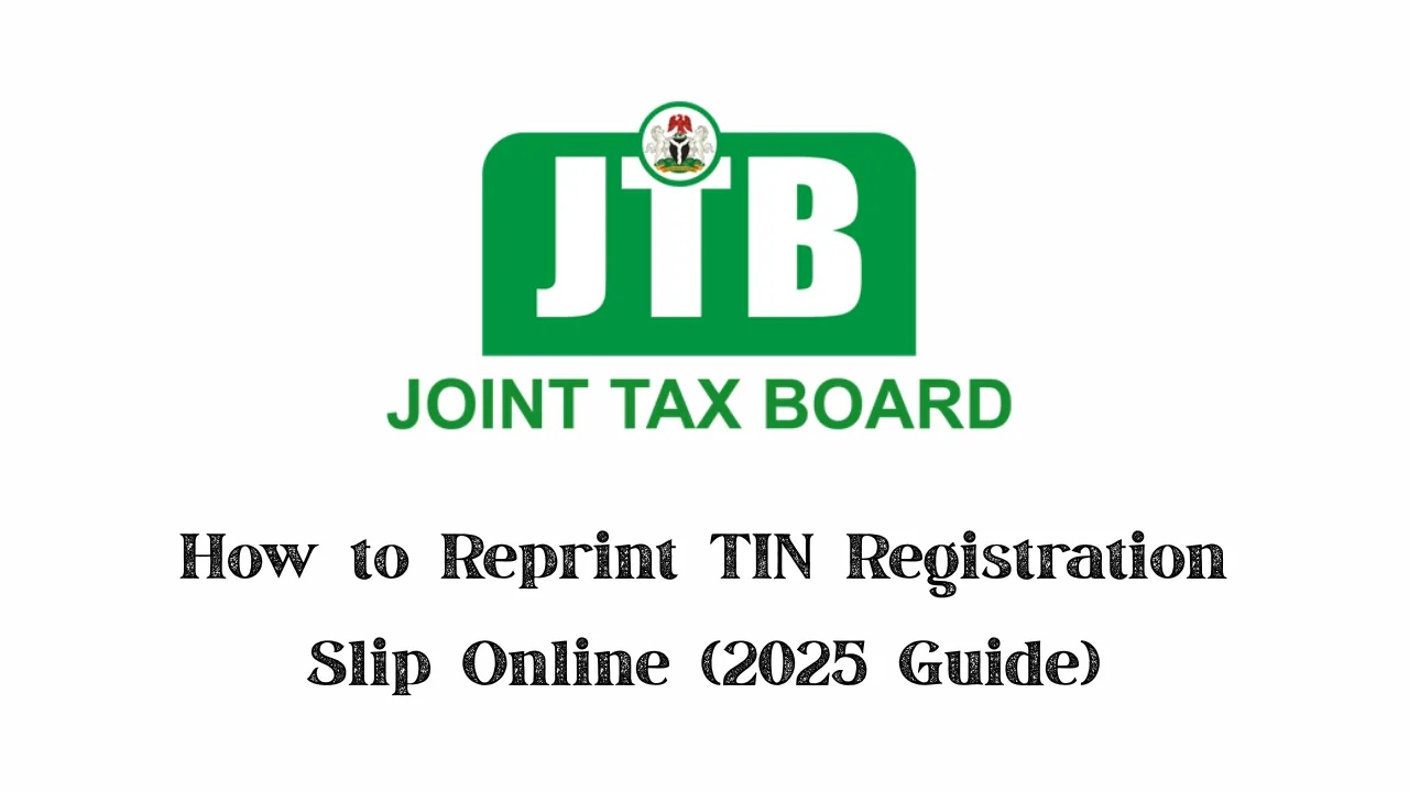 How to Reprint TIN Registration Slip Online (2025 Guide)