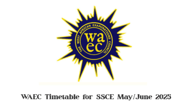 WAEC Timetable for SSCE May/June 2025: Full Schedule & Preparation Tips