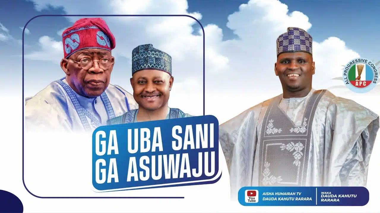 MUSIC: Dauda Kahutu Rarara - Ga Uba Sani Ga Asiwaju Dauda Kahutu Rarara - Ga Uba Sani Ga Asiwaju