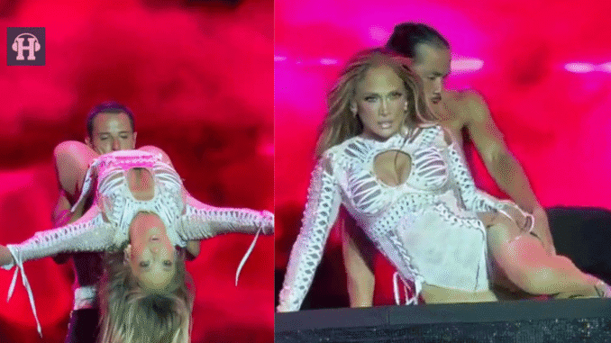 Jennifer Lopez shocking performance