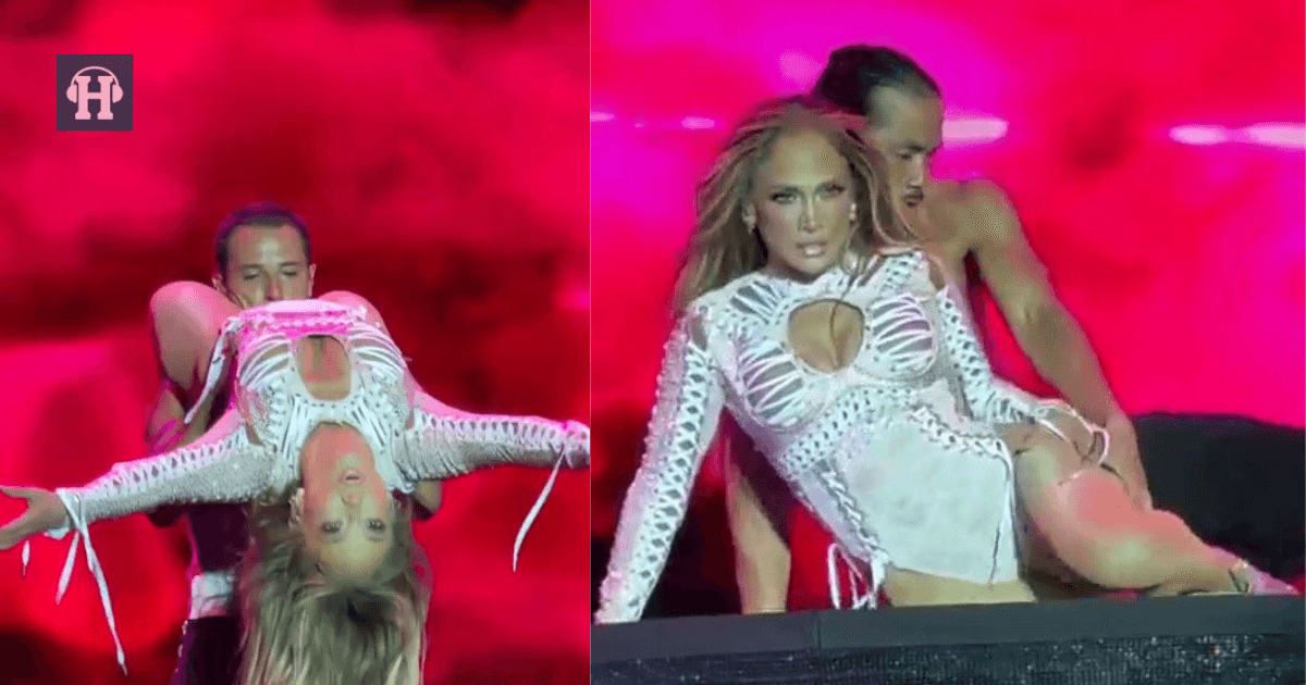 Jennifer Lopez shocking performance