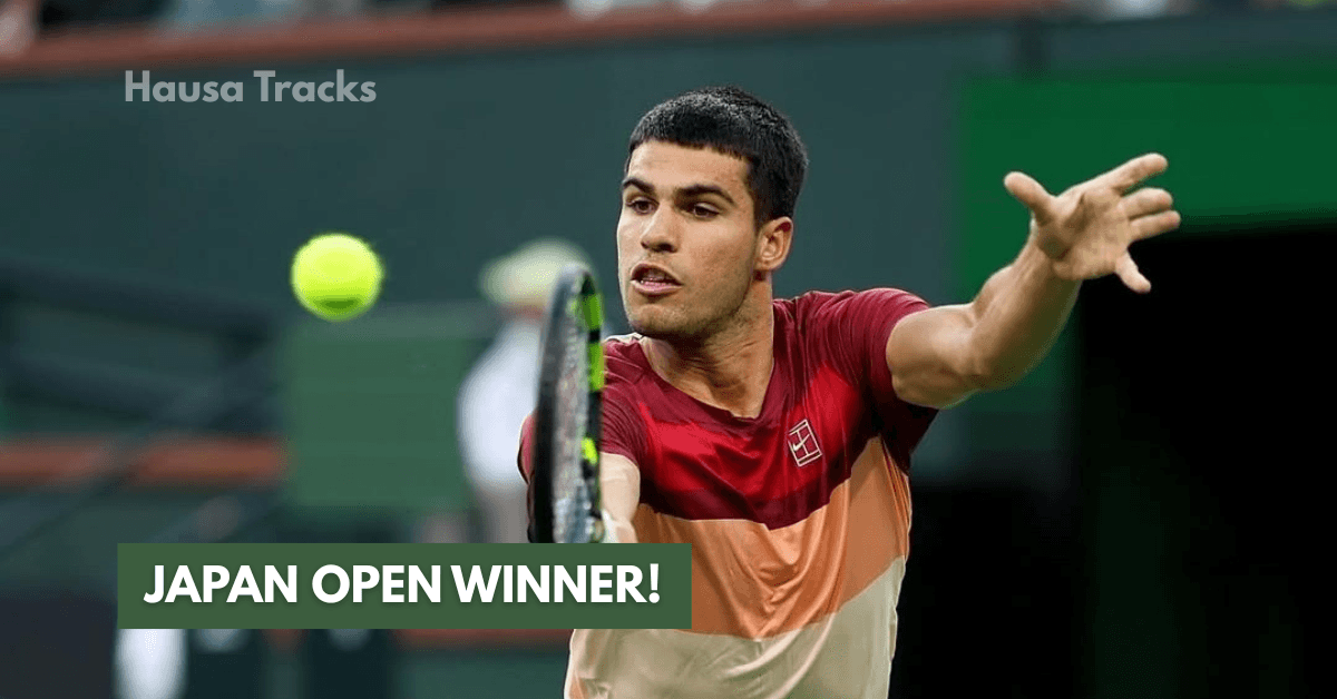 Carlos Alcaraz Japan Open 2025