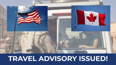 Canada Travel Advisory Update Today