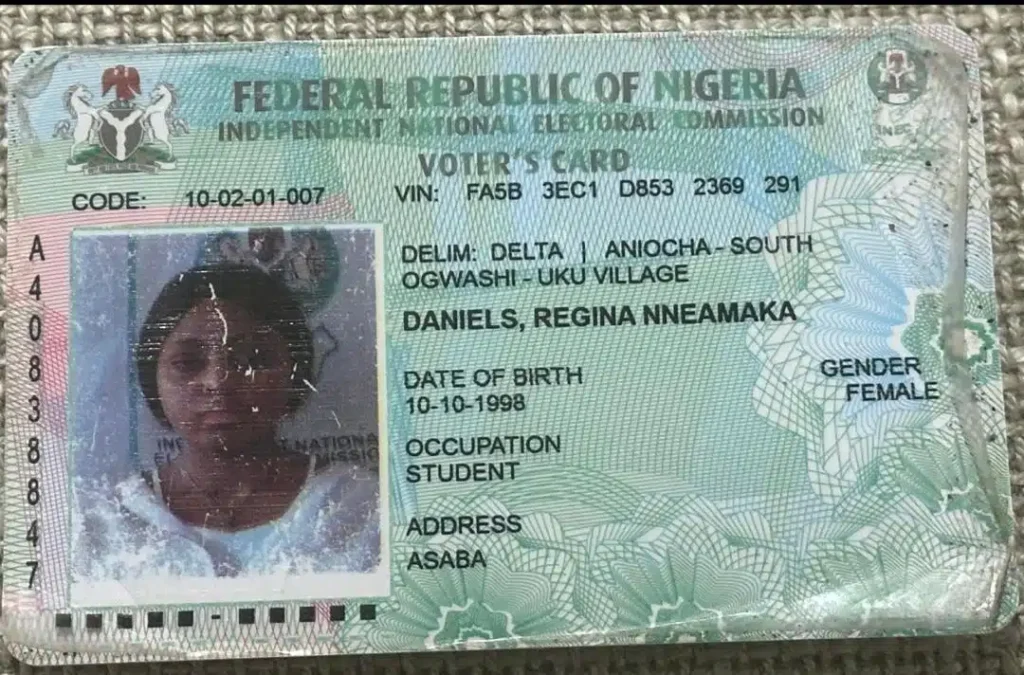 Ned Nwoko Regina Daniels Age Controversy Voter's Card Proof