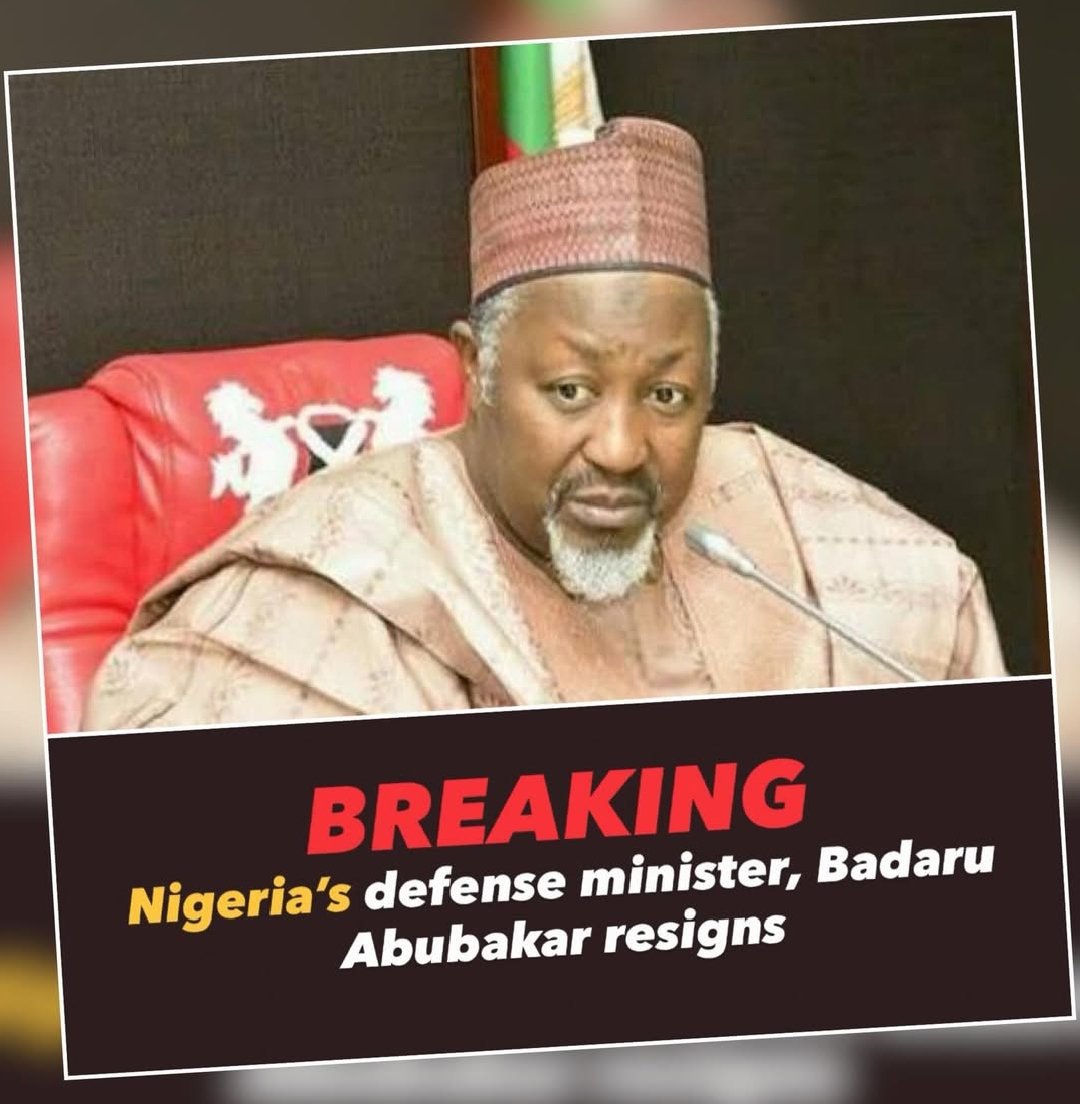 Mohammed Badaru Abubakar Biography & Resignation: Badaru Resigns as Defence Minister Badaru resigns