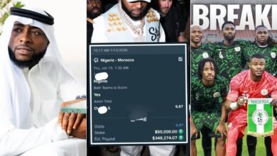 Davido Chills With Grilled Fish After ₦495M Bet "Enter Bush" As Morocco Bundle Out Super Eagles GridArt 20260115 080606999