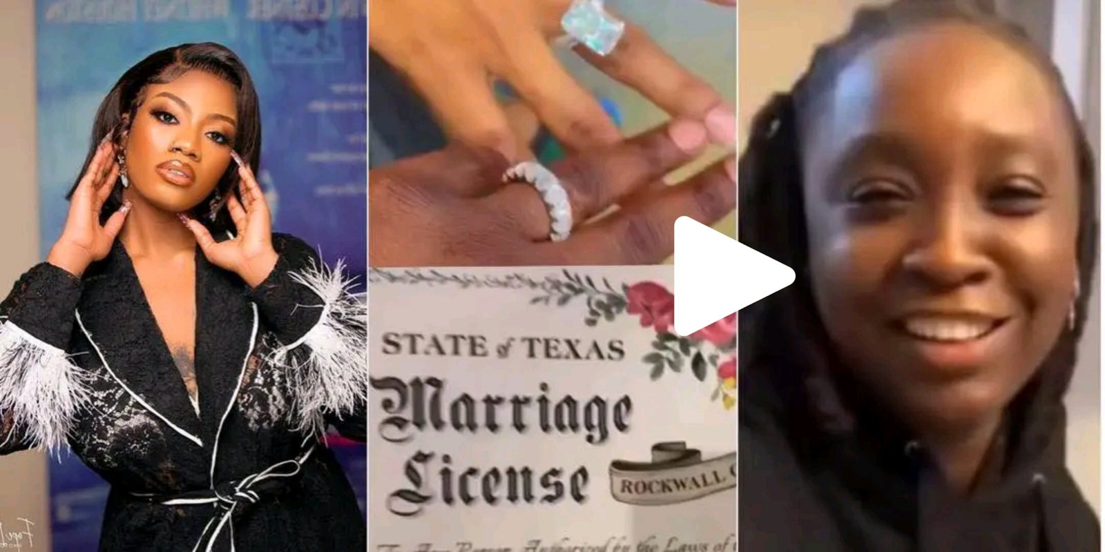 Ex-BBNaija Star Angel Smith Marries Girlfriend in the US, Sparks Lesbian Marriage Debate Online Angel Smith Trends After Marrying Girlfriend in Lesbian Wedding, Flaunts Ring and Certificate